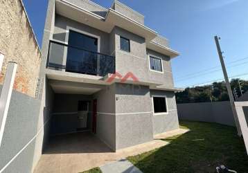 Casa com 3 quartos à venda na rua engenheiro eduardo afonso nadolny, cidade industrial, curitiba, 84 m2 por r$ 430.000