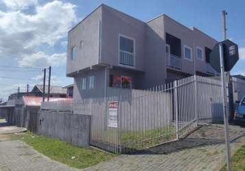 Casa com 2 quartos à venda na rua jornalista silvino alves batista, tatuquara, curitiba, 60 m2 por r$ 300.000