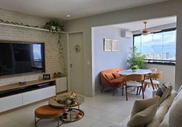 Apartamento com 2 quartos à venda na rua ewerton visco, caminho das árvores, salvador, 85 m2 por r$ 900.000