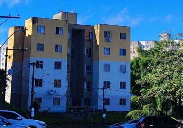 Apartamento com 2 quartos à venda na rua artêmio castro valente, canabrava, salvador, 46 m2 por r$ 130.000