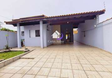 Casa com 3 dormitórios à venda, 133 m² por r$ 459.000,00 - tupy - itanhaém/sp