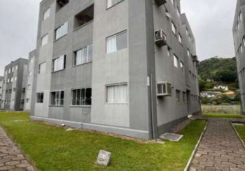 Apartamento à venda com 2 dormitórios e 1 vaga no bairro garparinho em gaspar-sc