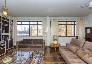 Apartamento com 3 quartos à venda na rua amintas de barros, 330, centro, curitiba, 178 m2 por r$ 790.000