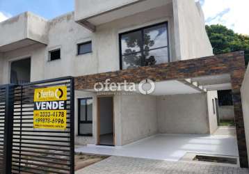 Casa com 3 quartos à venda no thomaz coelho, araucária , 140 m2 por r$ 650.000