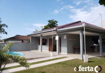 Casa com 4 quartos à venda no balneário do príncipe, itapoá , 158 m2 por r$ 665.000