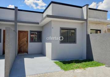 Casa com 2 quartos à venda no campo de santana, curitiba , 42 m2 por r$ 370.000