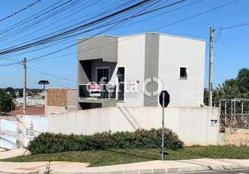 Casa com 2 quartos à venda no campina da barra, araucária , 73 m2 por r$ 480.000