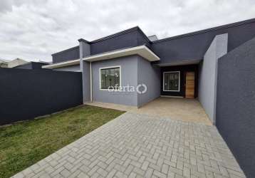 Casa com 2 quartos à venda no costeira, araucária , 56 m2 por r$ 350.000