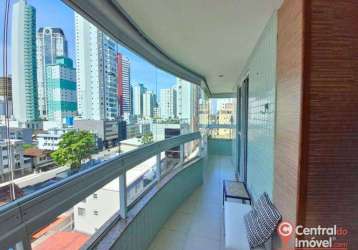 Apartamento com 2 dormitórios para locação de temporada, 85 m² - réveillon por r$ 950/dia - centro - balneário camboriú/sc