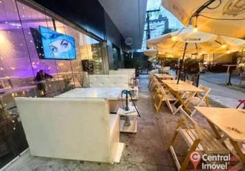 Ponto comercial, restaurante árabe à venda, 119 m² por r$ 480.000 - centro - balneário camboriú/sc