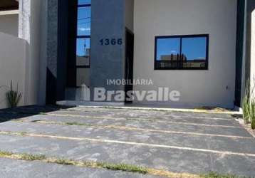 Casa com 3 quartos à venda na rua academia das veredas, 1366, cascavel velho, cascavel, 90 m2 por r$ 435.000