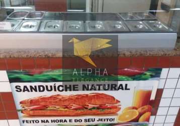 Venda do ponto comercial em alphaville