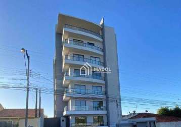 Apartamento duplex com 4 dormitórios à venda por r$ 1.000.000,00 - orfãs - ponta grossa/pr