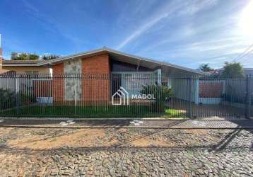 Casa com 3 dormitórios à venda, 181 m² por r$ 650.000,00 - jardim carvalho - ponta grossa/pr