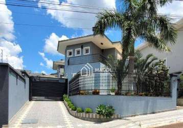 Casa com 3 dormitórios à venda, 395 m² por r$ 2.800.000,00 - estrela - ponta grossa/pr