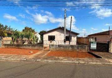 Casa com 2 dormitórios à venda, 65 m² por r$ 280.000,00 - uvaranas - ponta grossa/pr