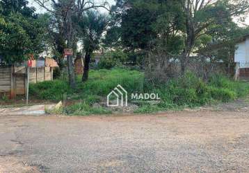 Terreno à venda, 424 m² por r$ 130.000 - cará-cará - ponta grossa/pr