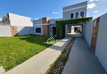 Casa com 3 dormitórios à venda, 277 m² por r$ 999.000 - jardim carvalho - ponta grossa/pr