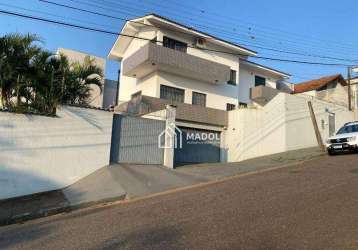 Sobrado com 3 dormitórios para alugar, 208 m² por r$ 12.295,00/mês - estrela - ponta grossa/pr