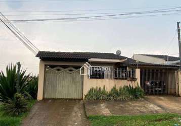 Casa com 2 dormitórios à venda, 132 m² por r$ 310.000 - uvaranas - ponta grossa/pr