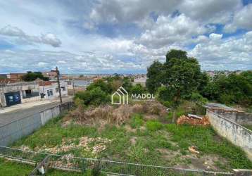 Terreno à venda, 462 m² por r$ 450.000 - jardim carvalho - ponta grossa/pr