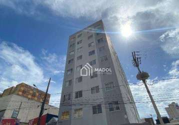 Apartamento com 3 dormitórios à venda, 65 m² por r$ 260.000,00 - centro - ponta grossa/pr