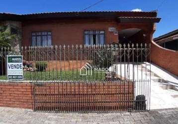 Casa com 3 dormitórios à venda, 220 m² por r$ 600.000 - uvaranas - ponta grossa/pr