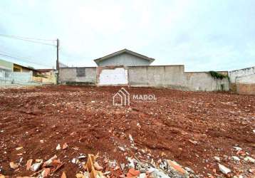 Terreno à venda, 350 m² por r$ 350.000,00 - contorno - ponta grossa/pr