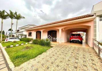 Casa com 3 dormitórios à venda, 220 m² por r$ 800.000,00 - orfãs - ponta grossa/pr