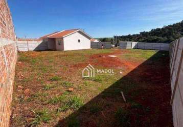 Casa com 2 dormitórios para alugar, 50 m² por r$ 1.045/mês - contorno - ponta grossa/pr