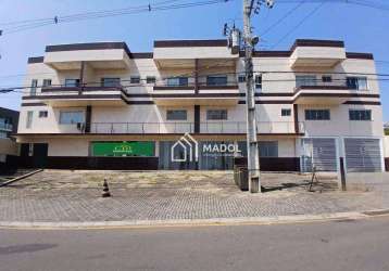 Salão para alugar, 320 m² por r$ 6.100/mês - uvaranas - ponta grossa/paraná