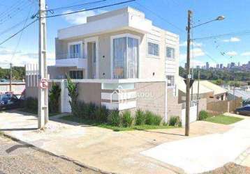 Sobrado com 3 dormitórios à venda, 260 m² por r$ 720.000,00 - olarias - ponta grossa/pr