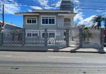 Casa com 3 dormitórios para alugar, 250 m² por r$ 6.550,00/mês - centro - ponta grossa/pr