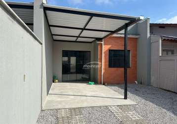 Casa com 2 quartos à venda em santa terezinha, gaspar , 72 m2 por r$ 350.000