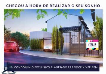 Casas nova à venda em cotia/sp no outeiro de passargada no residencial itália com 50,25m²