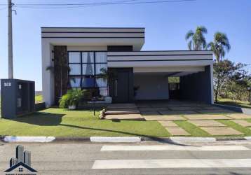 Casa alto padrão térrea à venda em vargem grande paulista/sp, no centro, residencial reserva paineiras com 200m² a.c