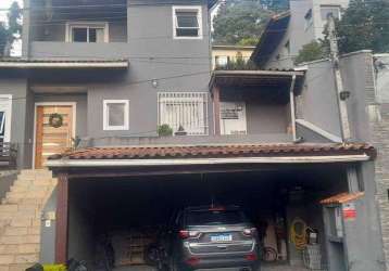 Condomínio vila velha - casa alto padrão à venda em carapicuíba/sp na granja viana, no condomínio vila velha 192m²