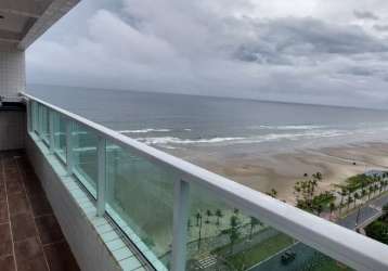 Apartamento frente mar com 2 dormitórios andar alto no bairro do florida - praia grande/sp