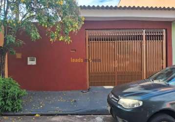 Casa para venda em ribeirão preto, jardim jandaia, 2 dormitórios, 1 banheiro, 2 vagas