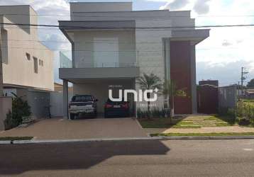 Casa com 3 dormitórios à venda, 250 m² por r$ 1.500.000,00 - campestre - piracicaba/sp