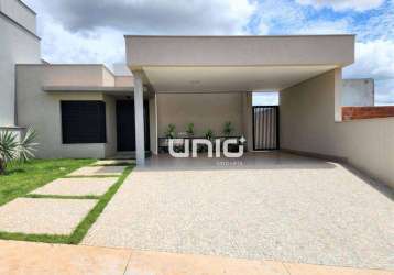 Casa com 3 dorm. (1 suíte) à venda, 160 m² por r$ 1.100.000 - soleil - piracicaba/sp