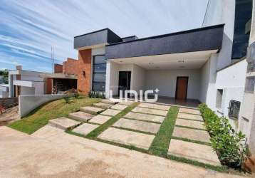 Casa nova a venda no residencial soleil em piracicaba,