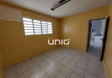 Salão para alugar, 115 m² por r$ 4.206,48/mês - centro - piracicaba/sp