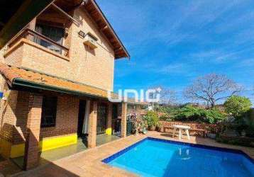 Casa com 4 dormitórios à venda, 452 m² por r$ 1.600.000,00 - nova piracicaba - piracicaba/sp