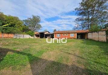 Rancho às margens do rio piracicaba com 2 dormitórios à venda, 190 m² por r$ 290.000 - vale do sol - piracicaba/sp