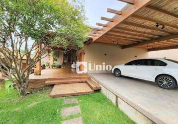 Casa com 4 dormitórios à venda, 400 m² por r$ 1.800.000,00 - colinas do piracicaba (ártemis) - piracicaba/sp