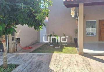 Casa com 2 dormitórios à venda, 95 m² por r$ 550.000,00 - água branca - piracicaba/sp