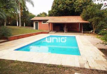 Chácara com 3 dormitórios à venda, 10086 m² por r$ 650.000,00 - area rural de piracicaba - piracicaba/sp