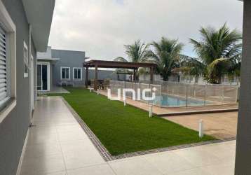 Casa com 3 dormitórios à venda, 400 m² por r$ 2.200.000,00 - condomínio ondas grandes 1  - anhembi/sp