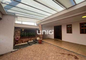 Casa com 4 dormitórios para alugar, 210 m² por r$ 5.400,00/mês - vila rezende - piracicaba/sp